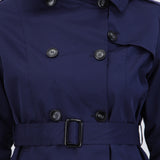 Trench con botones detalle mini cuadro