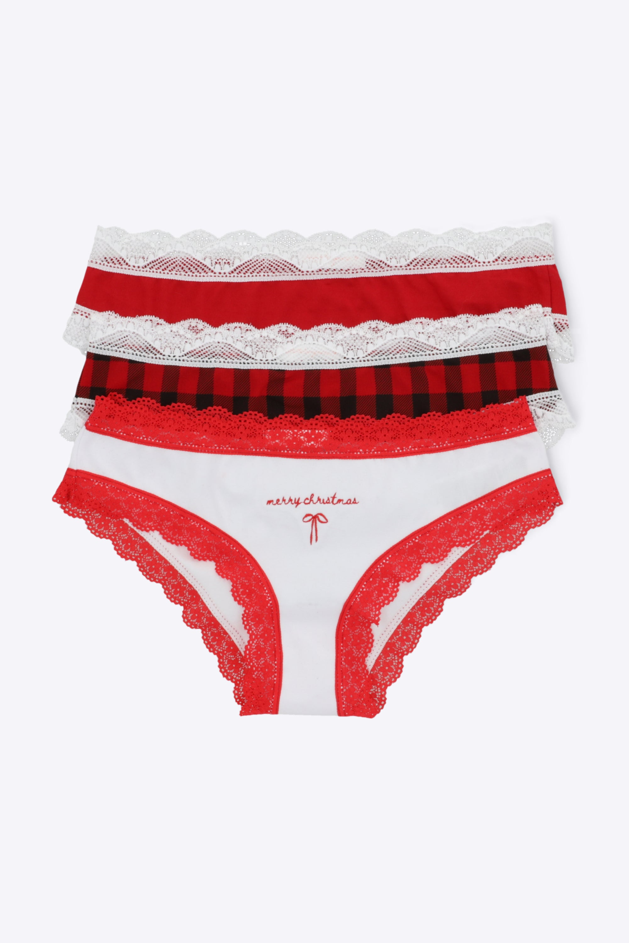 Tripack bikini navidad