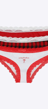 Tripack bikini navidad