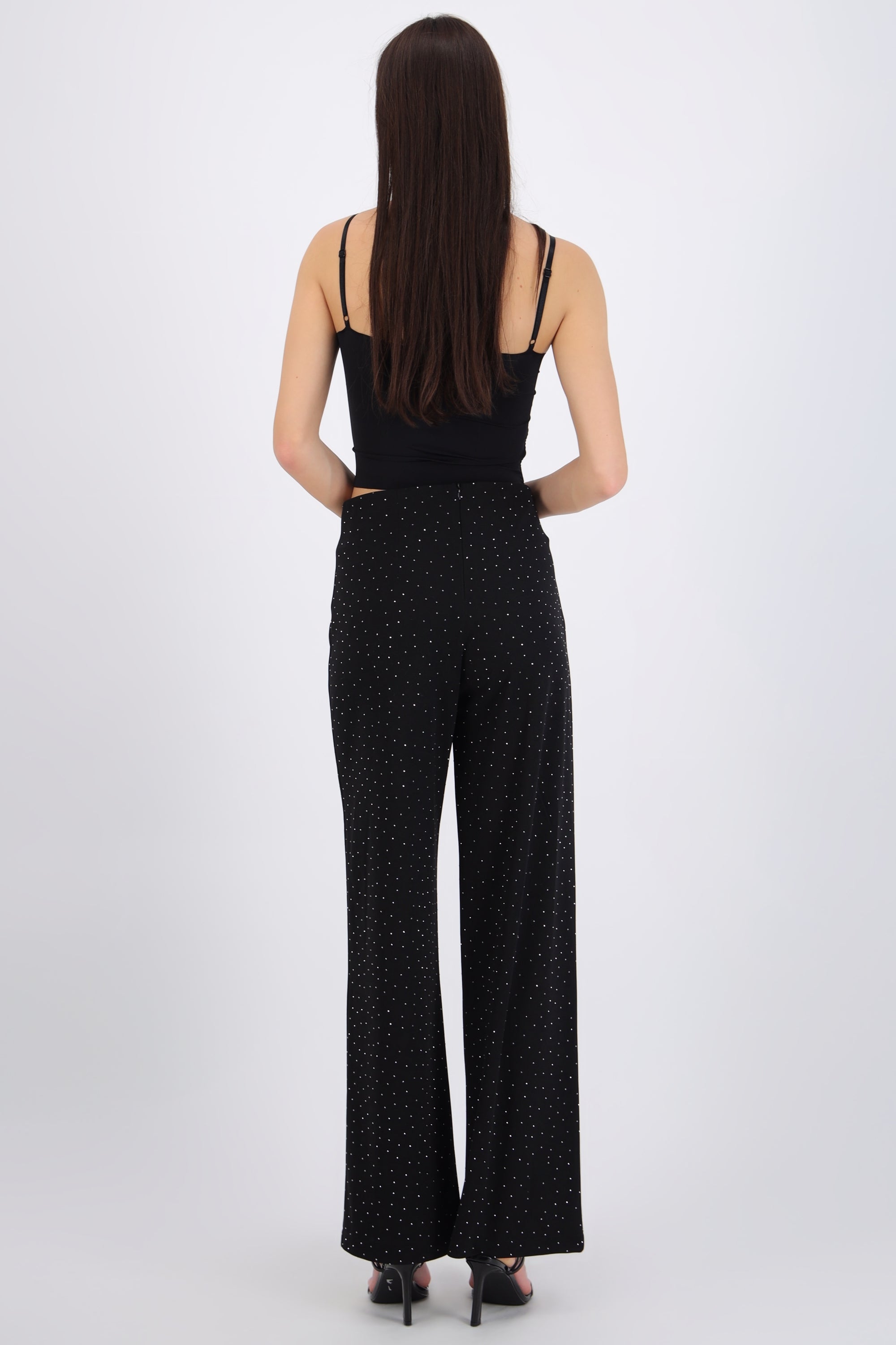 Pantalón detalle brillos