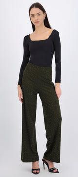 Pantalón detalle brillos