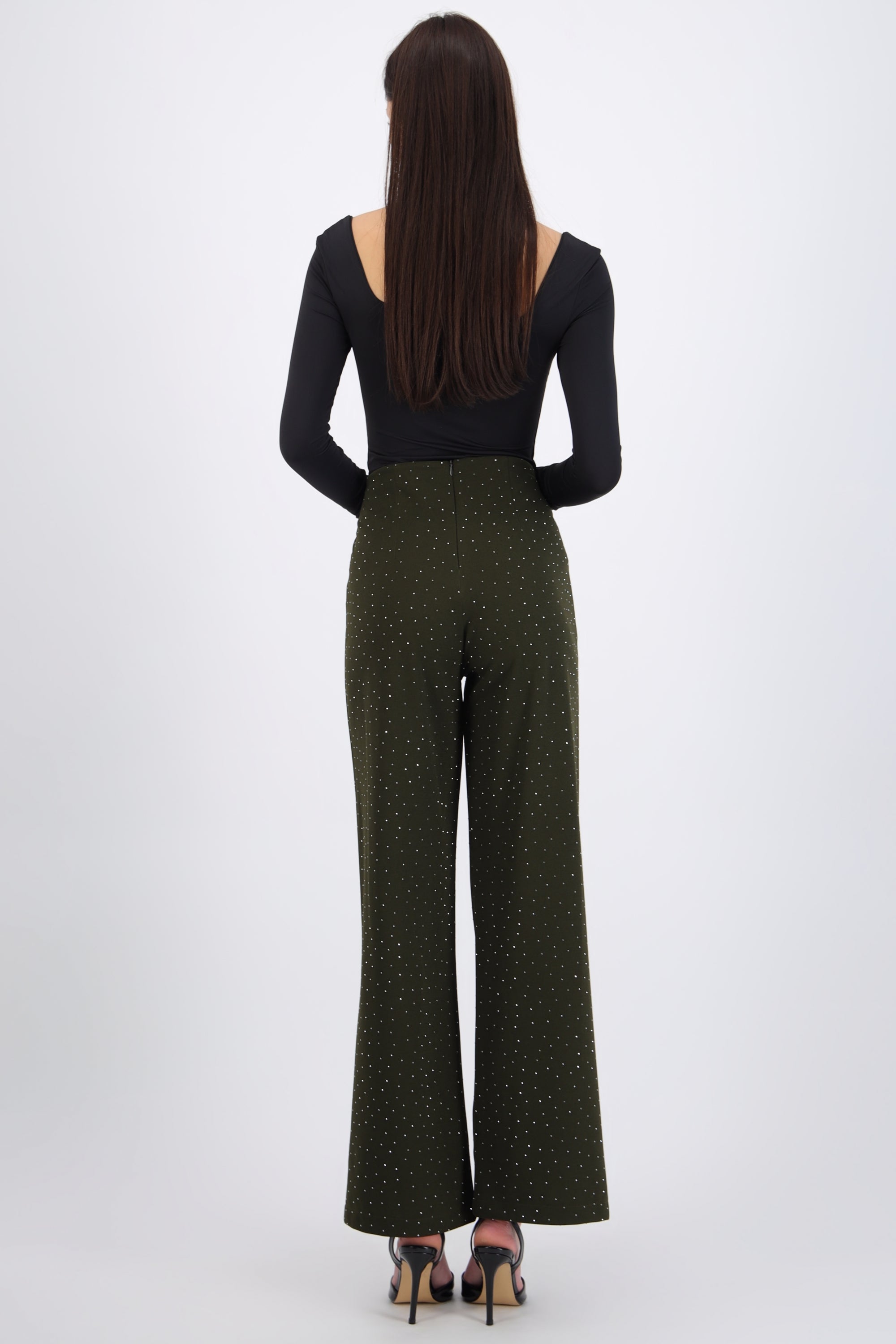 Pantalón detalle brillos