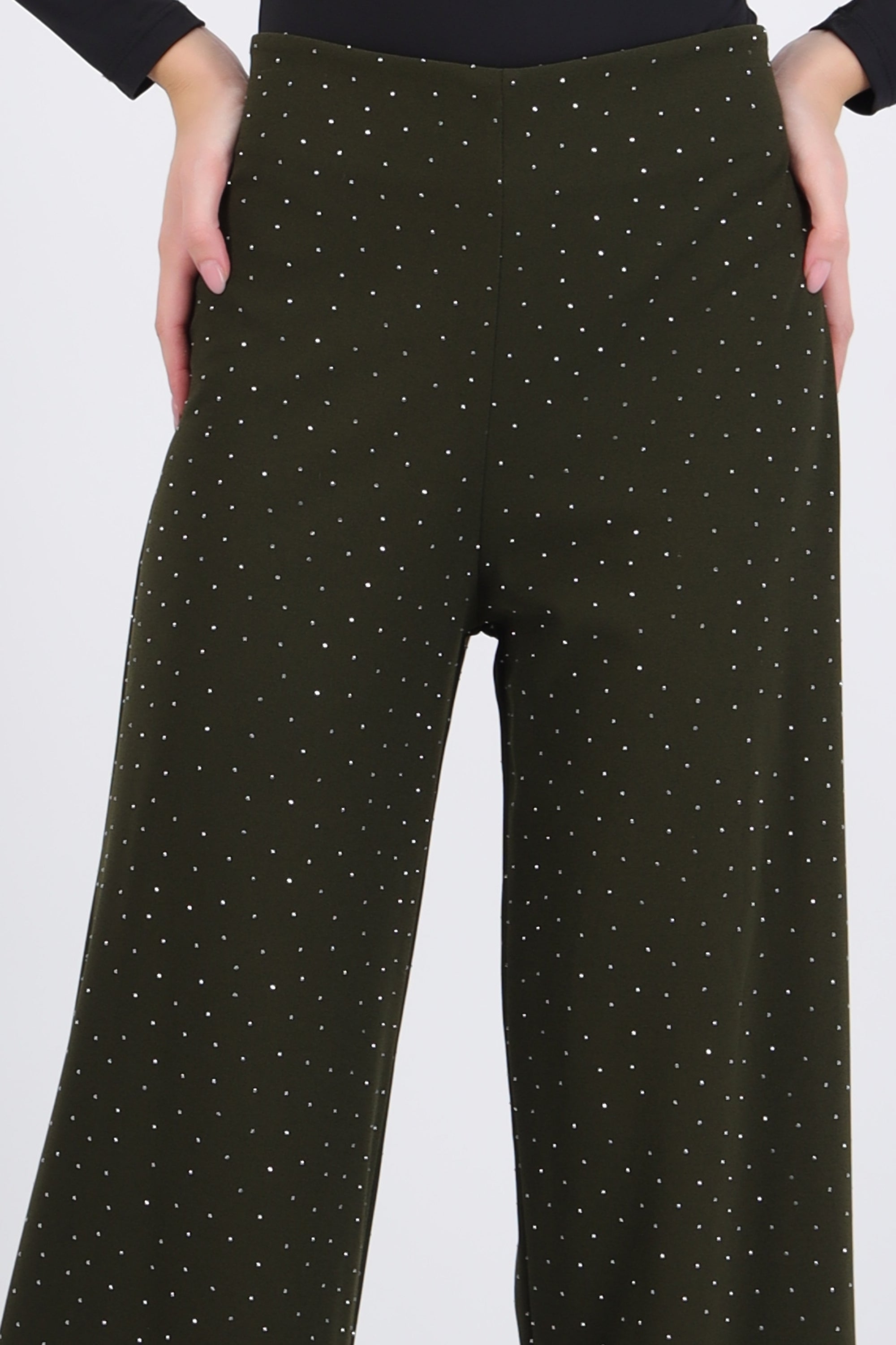 Pantalón detalle brillos