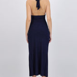Vestido mini brillos copas