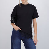 Tshirt detalle encaje