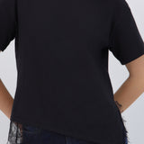 Tshirt detalle encaje