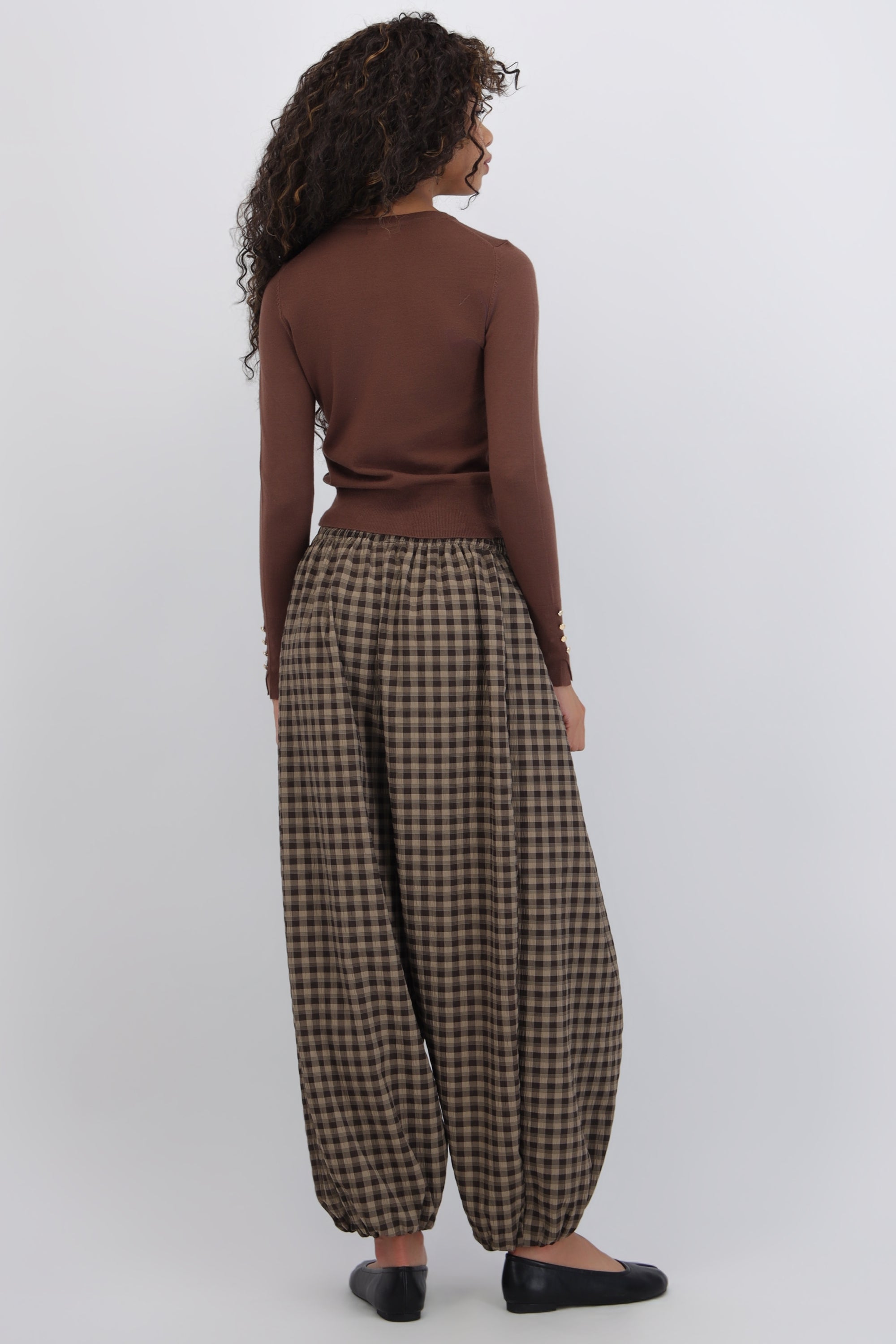 Pantalon fluido balloon