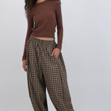 Pantalon fluido balloon