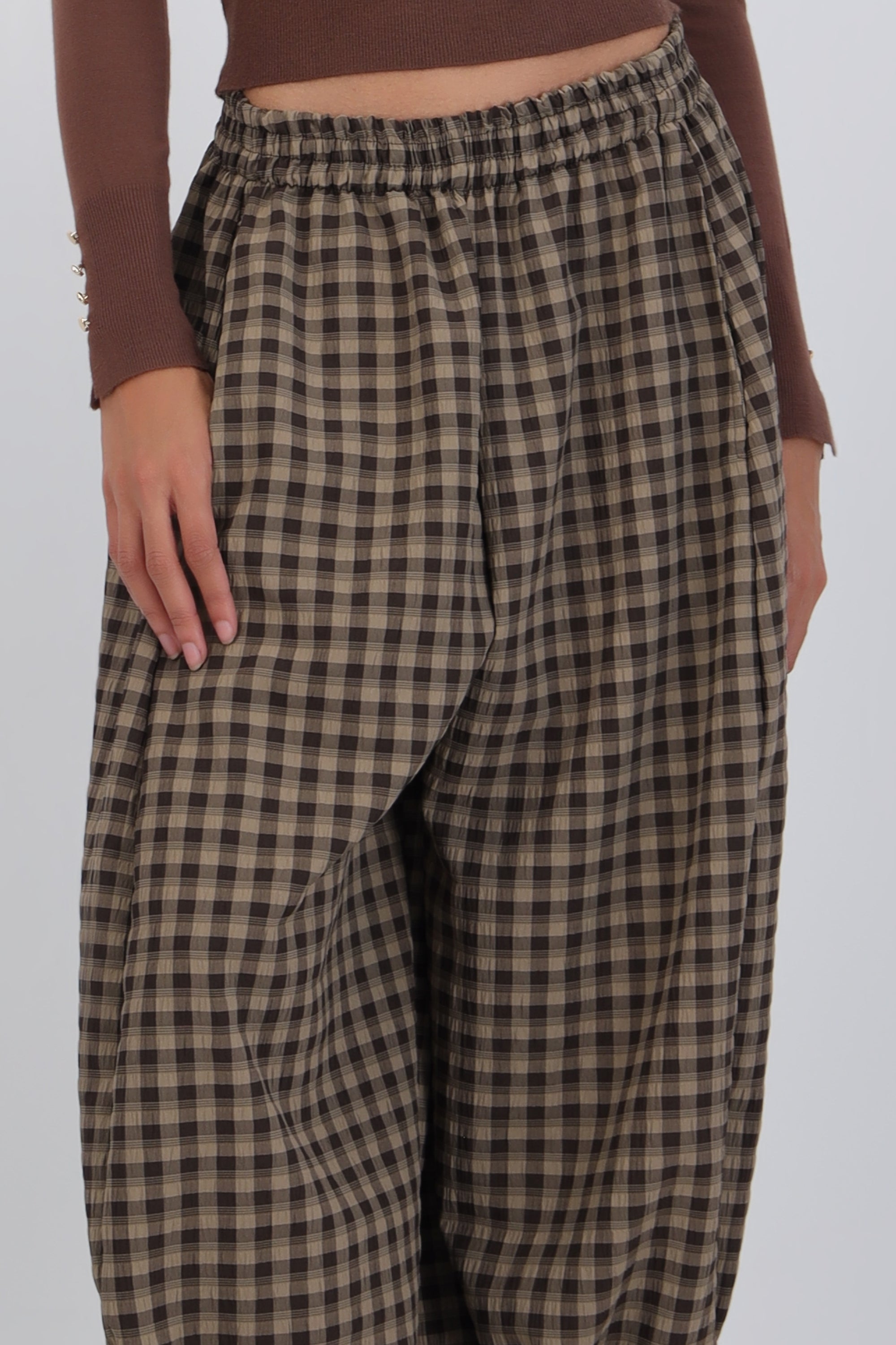 Pantalon fluido balloon
