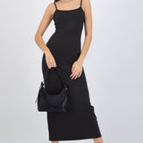 Vestido maxi tirantes
