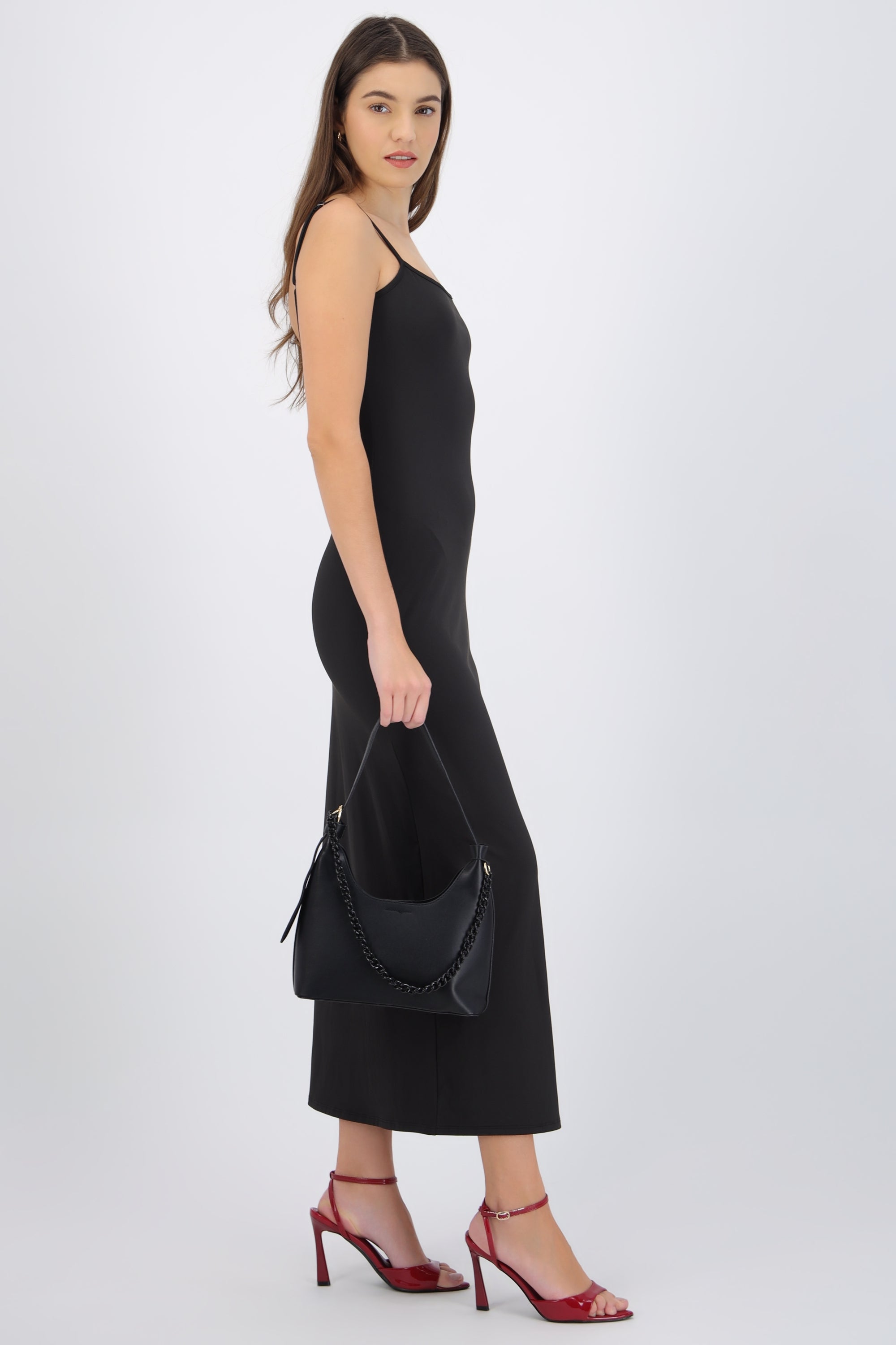 Vestido maxi tirantes