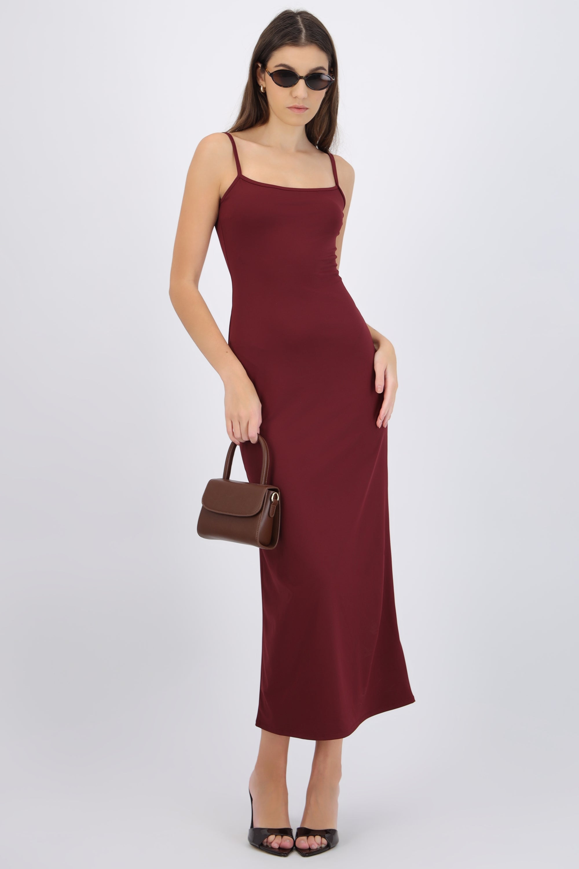 Vestido maxi tirantes