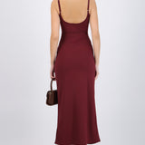 Vestido maxi tirantes