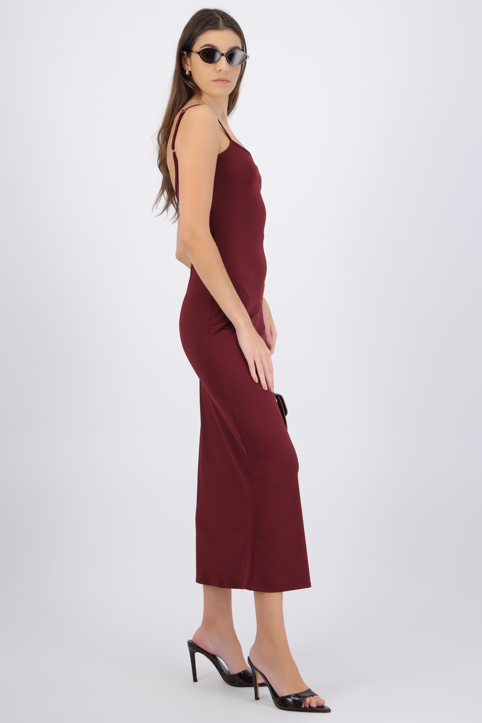 Vestido maxi tirantes