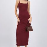 Vestido maxi tirantes