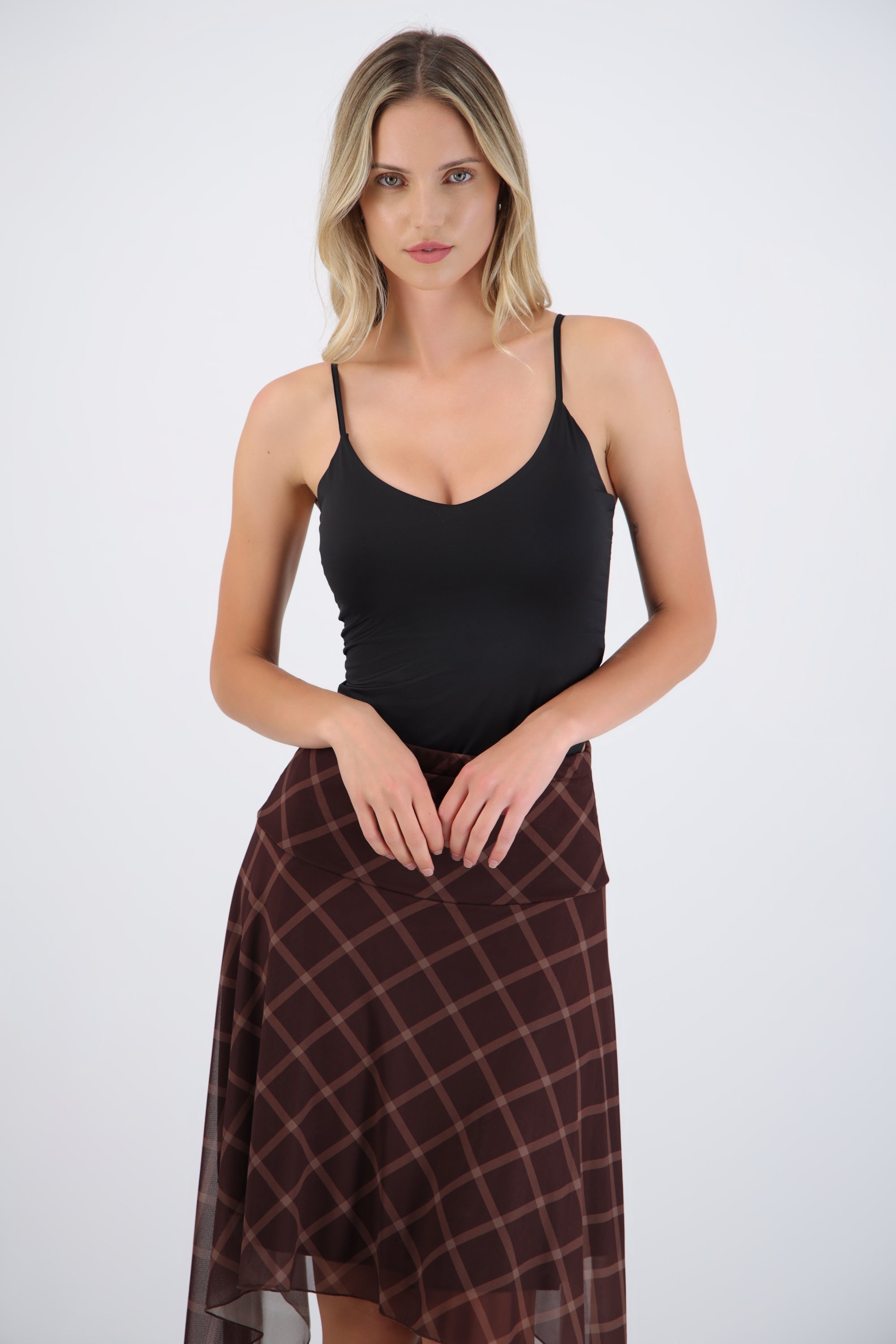 Bodysuit liso tirantes
