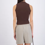 Top cuello alto basico