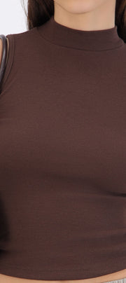 Top cuello alto basico