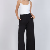 Pantalón wide leg básico
