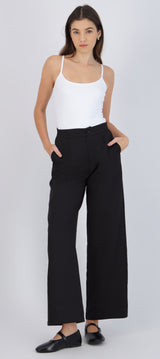 Pantalón wide leg básico