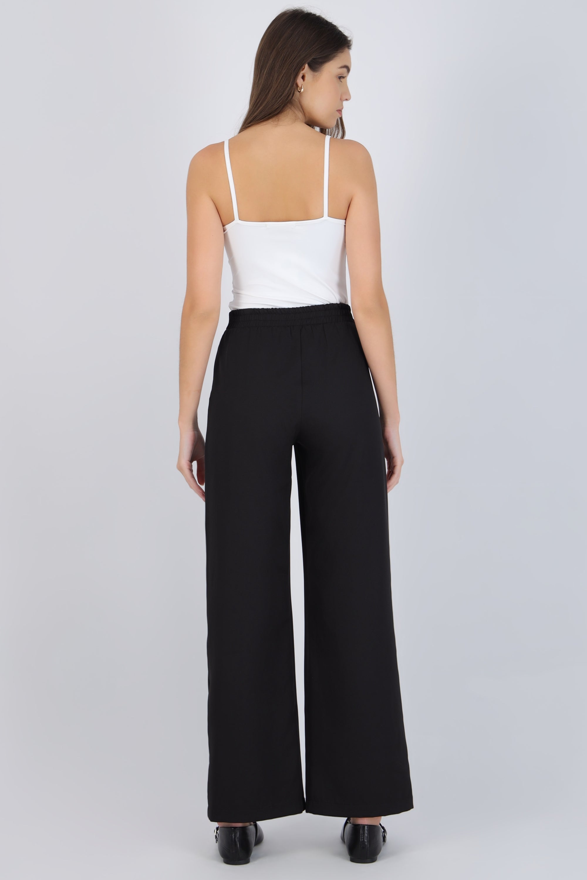Pantalón wide leg básico