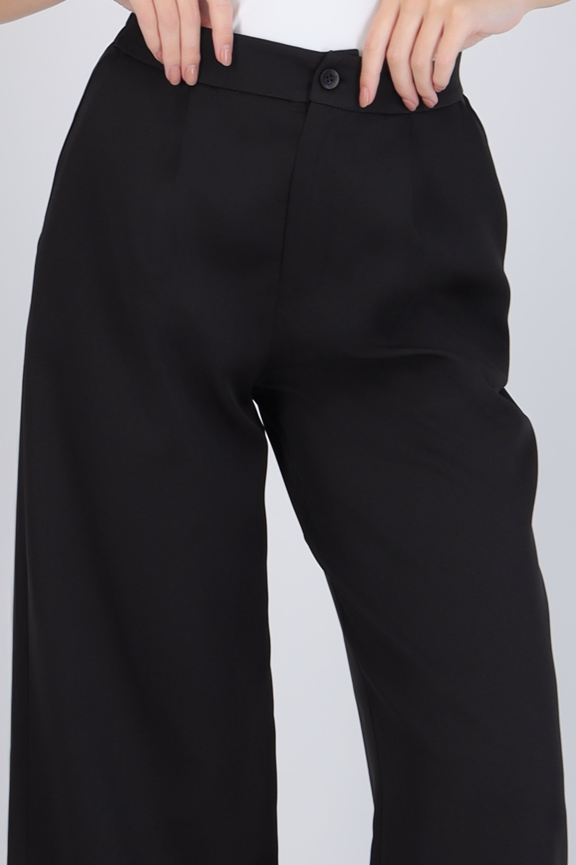 Pantalón wide leg básico