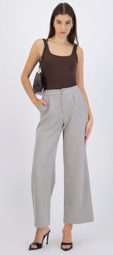 Pantalón wide leg básico