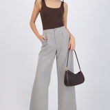 Pantalón wide leg básico