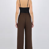 Pantalón básico pretina elastica
