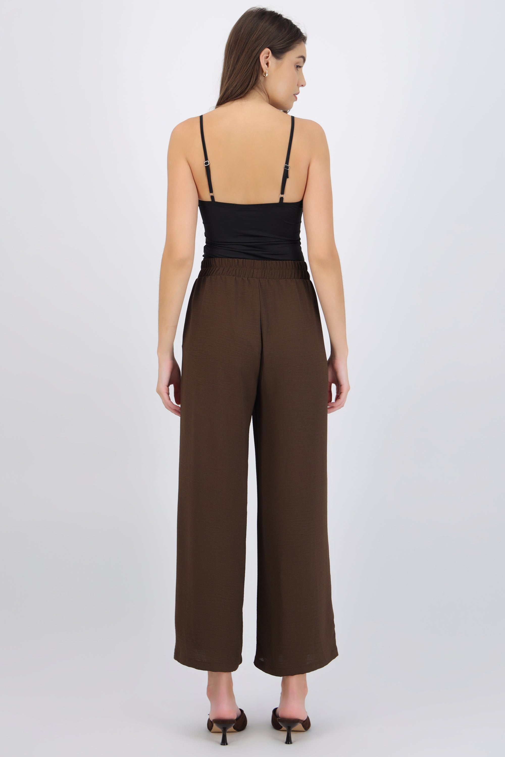 Pantalón básico pretina elastica