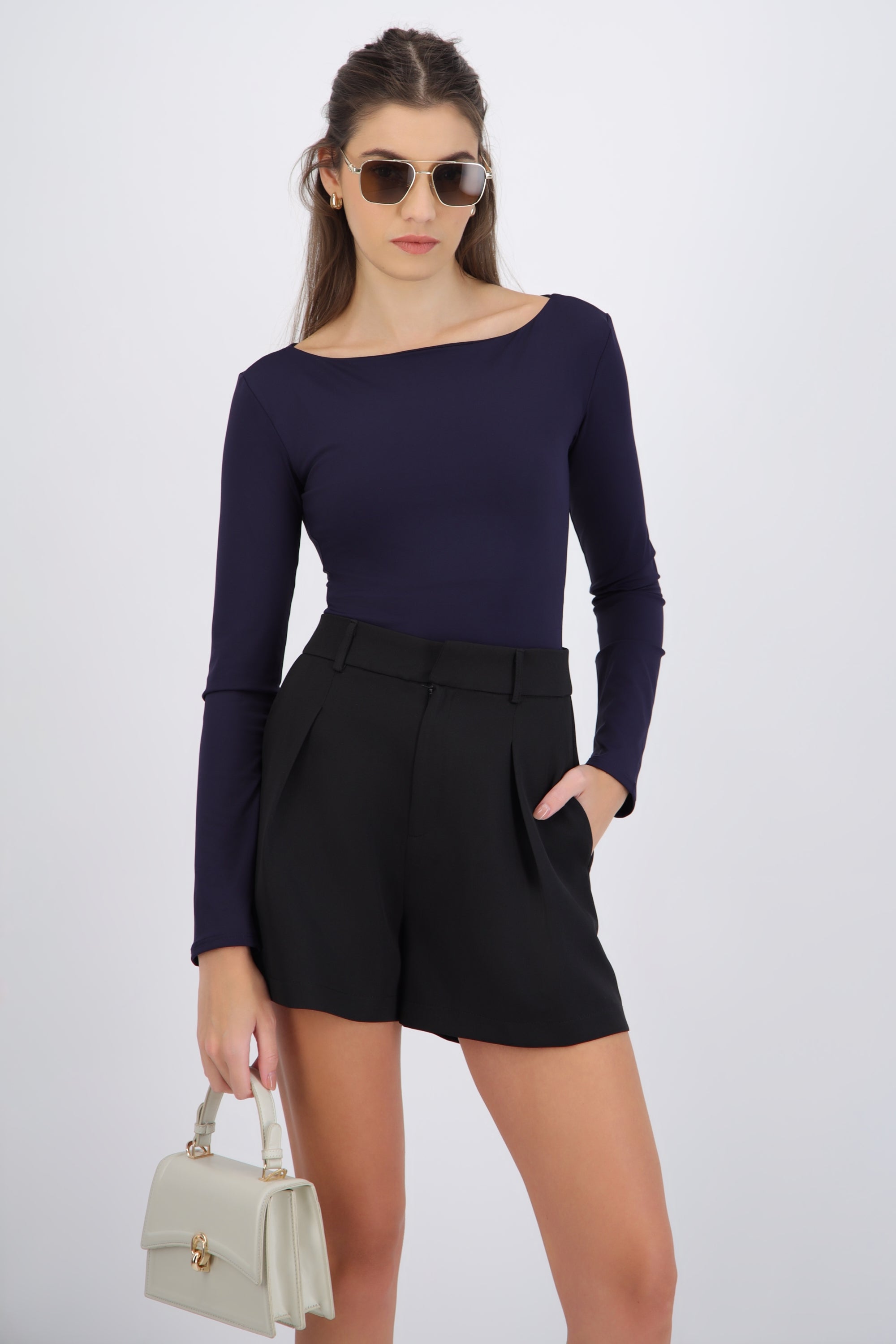 Bodysuit básico manga larga