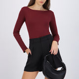Bodysuit básico manga larga