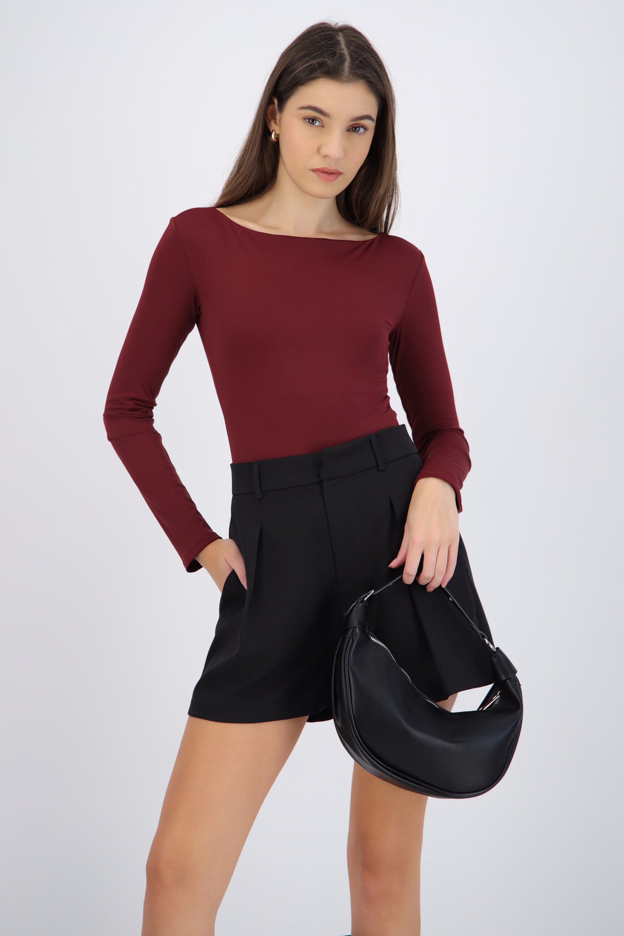 Bodysuit básico manga larga