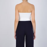 Top tubo básico strapless