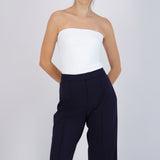 Top tubo básico strapless