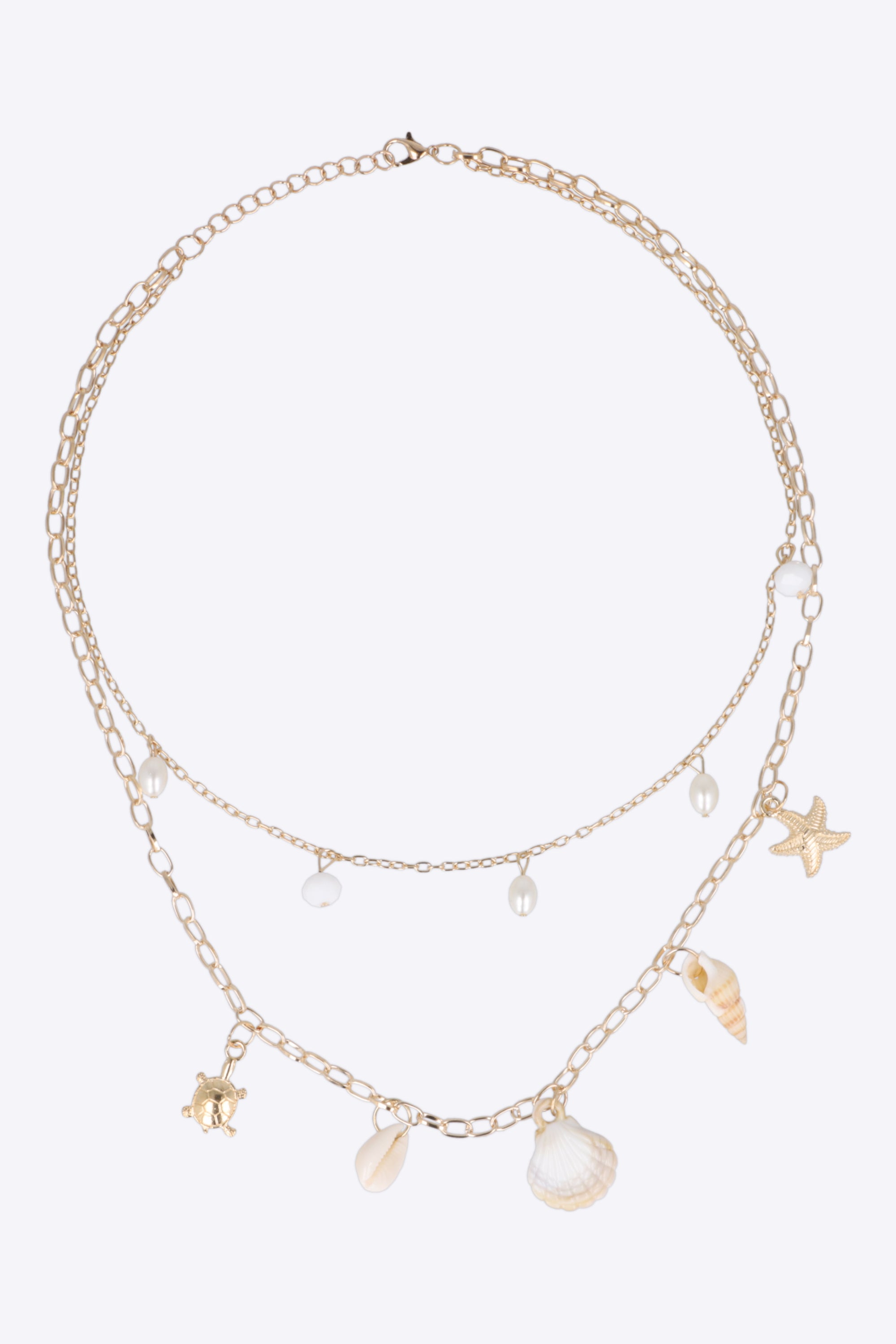 Collar 2 lineas tortuguitas
