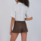 Playera boxy tipo polo