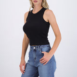 Top tirantes anchos rib