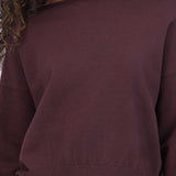 Sueter liso cuello barco