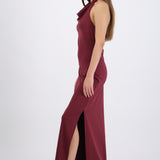 Vestido cuello halter