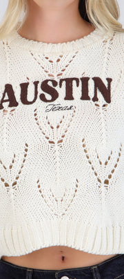 Chaleco detalle bordado Austin