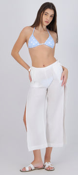 Pantalón aberturas detalle jaretas