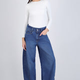 Jeans barrel amplios