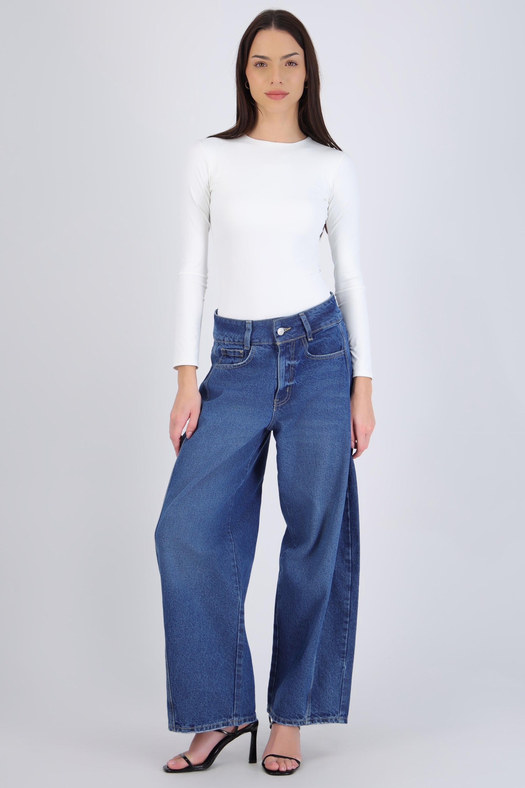 Jeans barrel amplios