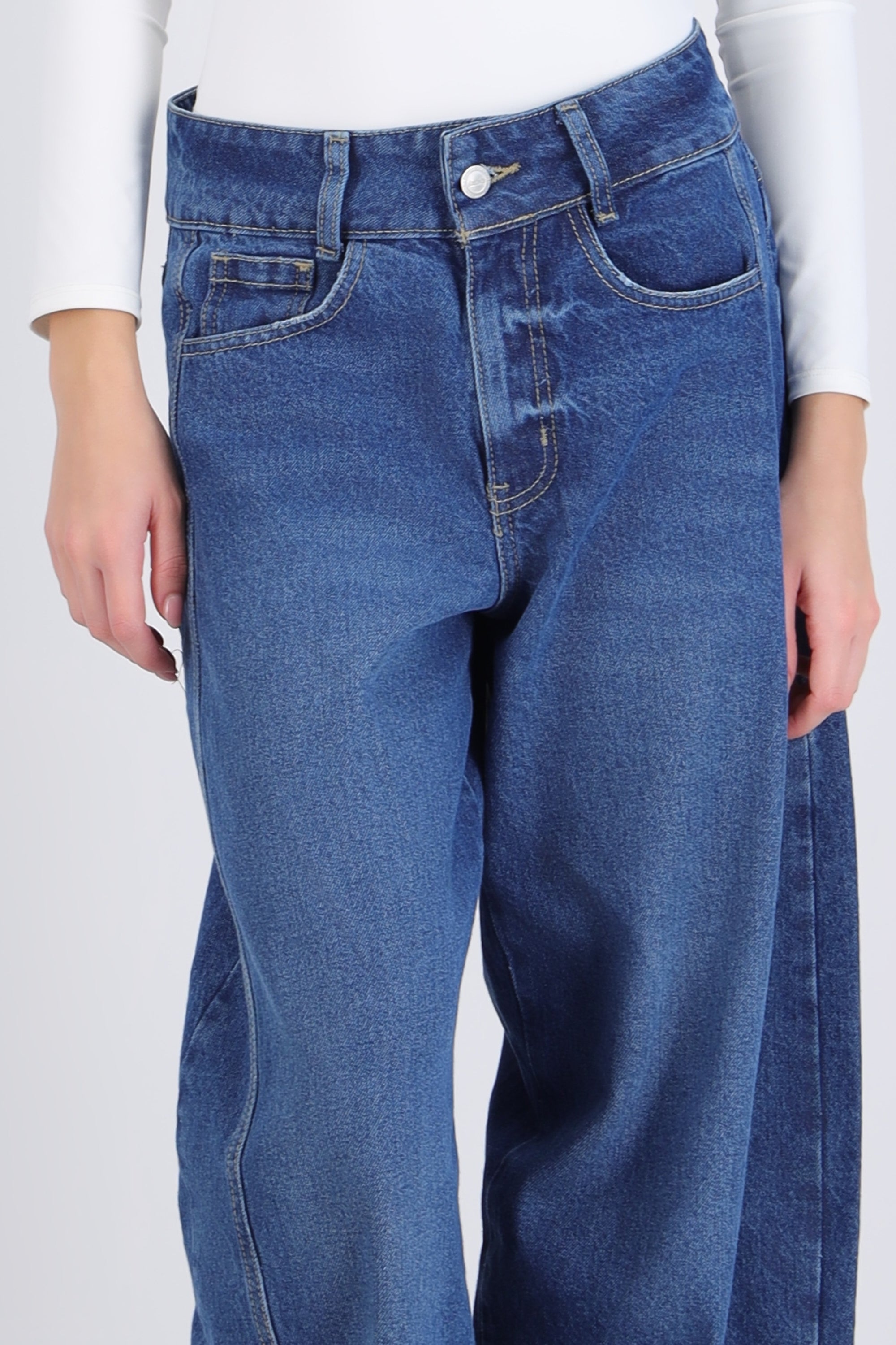 Jeans barrel amplios