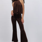 Pantalon amplio velvet