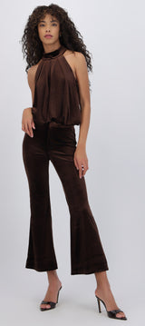 Pantalon amplio velvet