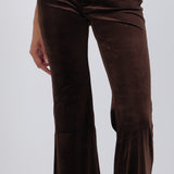 Pantalon amplio velvet