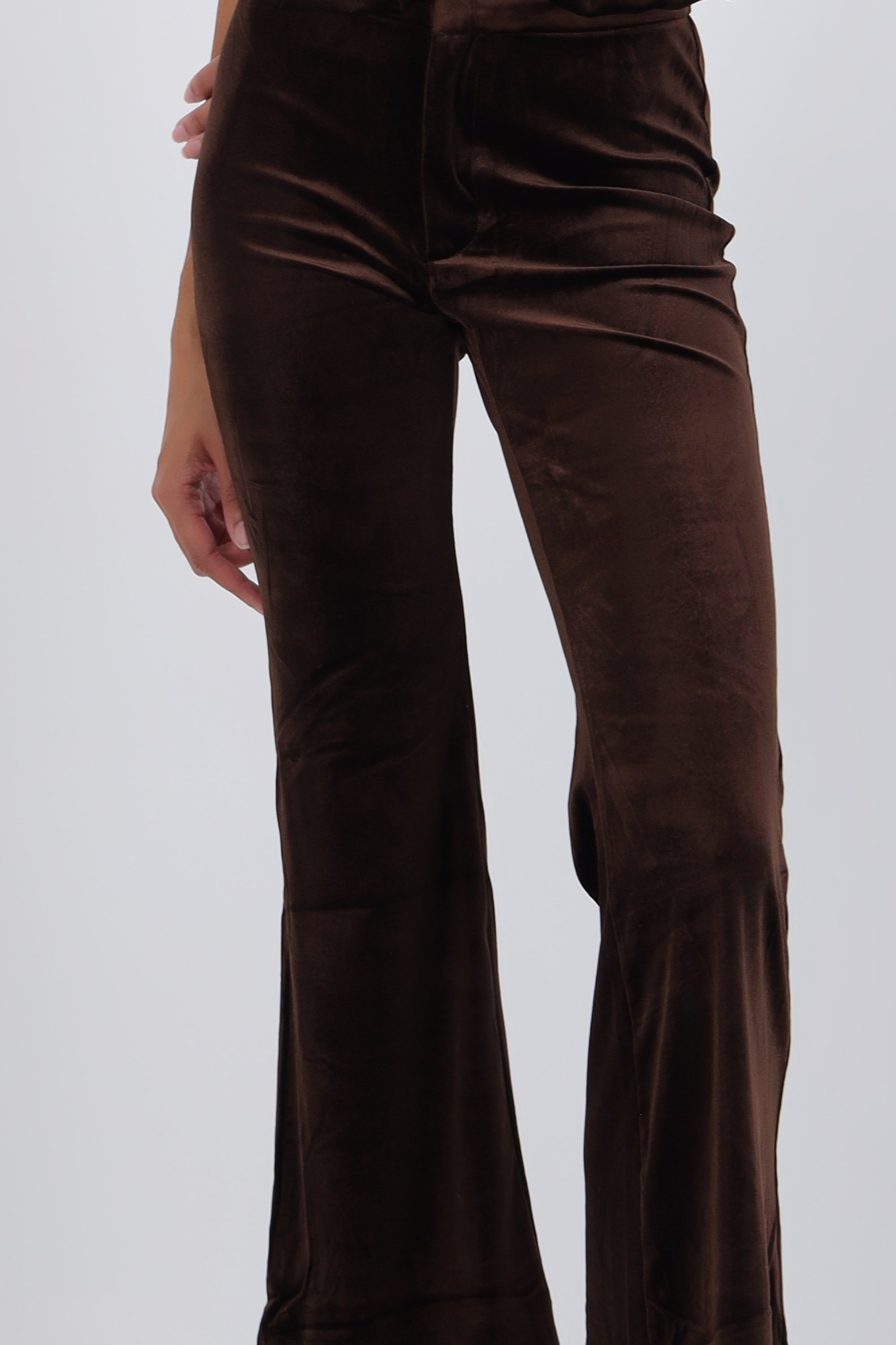 Pantalon amplio velvet
