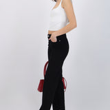Jeans straight deshilado